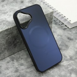 Futrola za iPhone 16 leđa Color metal MagSafe - crna