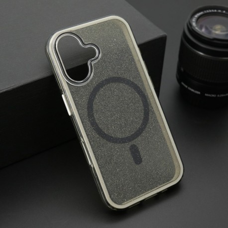 Futrola za iPhone 16 leđa Crystal MagSafe - crna