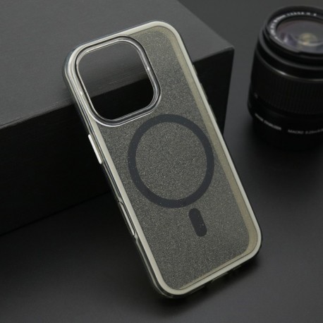 Futrola za iPhone 16 Pro leđa Crystal MagSafe - crna