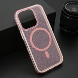 Futrola za iPhone 16 Pro leđa Crystal MagSafe - roza