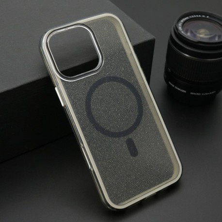 Futrola za iPhone 16 Pro Max leđa Crystal MagSafe - crna