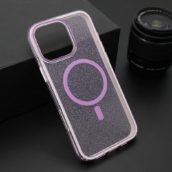 Futrola za iPhone 16 Pro Max leđa Crystal MagSafe - ljubičasta