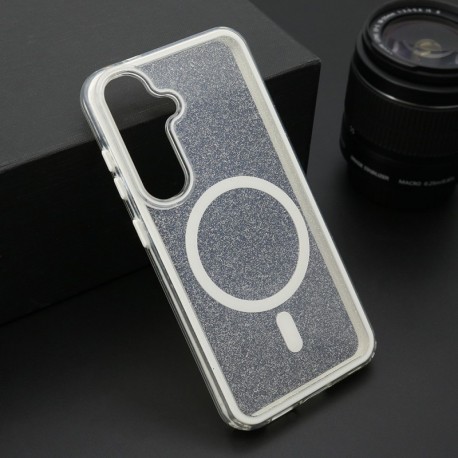 Futrola za Samsung Galaxy S24 leđa Crystal MagSafe - bela