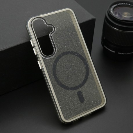 Futrola za Samsung Galaxy S24 leđa Crystal MagSafe - crna