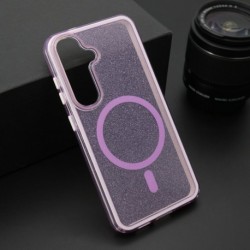 Futrola za Samsung Galaxy S24 leđa Crystal MagSafe - ljubičasta