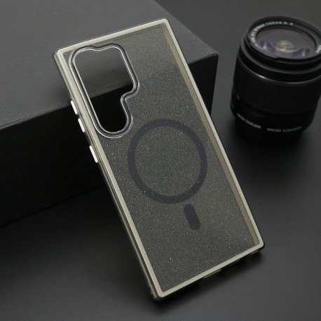 Futrola za Samsung Galaxy S24 Ultra leđa Crystal MagSafe - crna