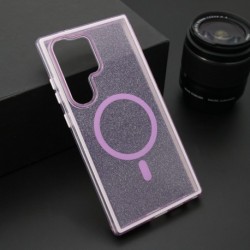 Futrola za Samsung Galaxy S24 Ultra leđa Crystal MagSafe - ljubičasta