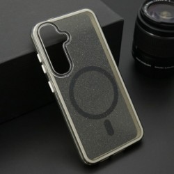 Futrola za Samsung Galaxy S25 leđa Crystal MagSafe - crna