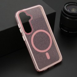 Futrola za Samsung Galaxy S25 leđa Crystal MagSafe - roza