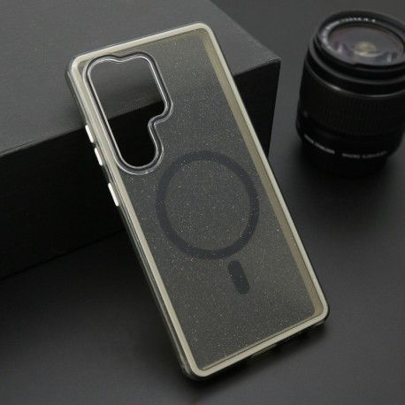 Futrola za Samsung Galaxy S25 Ultra leđa Crystal MagSafe - crna