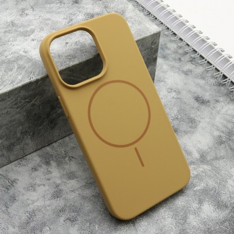 Futrola za iPhone 15 Pro Max leđa Flex MagSafe - zlatna