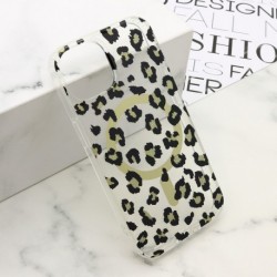 Futrola za iPhone 14 leđa Leopard MagSafe - crna