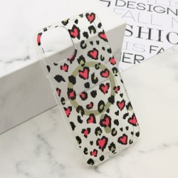 Futrola za iPhone 14 leđa Leopard MagSafe - roza