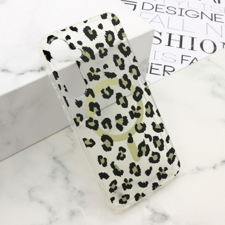 Futrola za Samsung Galaxy S24 FE leđa Leopard MagSafe - crna
