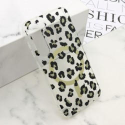 Futrola za Samsung Galaxy S23 leđa Leopard MagSafe - crna