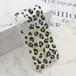 Futrola za Samsung Galaxy S25 leđa Leopard MagSafe - crna