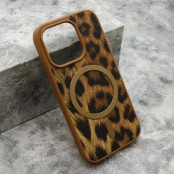 Futrola za iPhone 15 Pro leđa Roar MagSafe - braon
