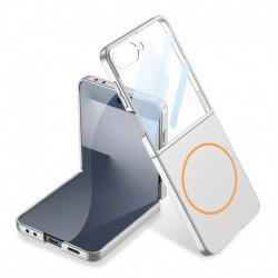 Futrola za Samsung Galaxy Z Flip 7/Flip7 leđa Smooth MagSafe - srebrna