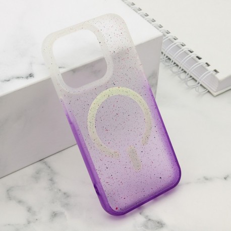 Futrola za iPhone 15 Pro leđa Starlight MagSafe - ljubičasta
