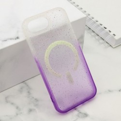 Futrola za iPhone 16e leđa Starlight MagSafe - ljubičasta