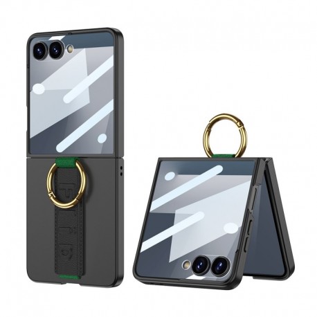 Futrola za Samsung Galaxy Z Flip 7/Flip7 leđa Strap ring case - crna