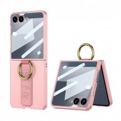 Futrola za Samsung Galaxy Z Flip 7/Flip7 leđa Strap ring case - roza