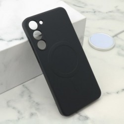 Futrola za Samsung Galaxy S23 Plus leđa Velvet touch MagSafe - crna