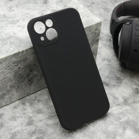 Futrola za iPhone 13 leđa Velvet touch - crna