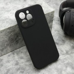 Futrola za iPhone 13 Pro leđa Velvet touch - crna