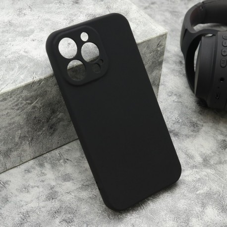 Futrola za iPhone 13 Pro leđa Velvet touch - crna
