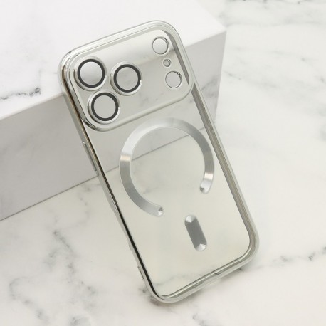 Futrola za iPhone 17 Pro leđa Camera protect MagSafe II - srebrna
