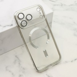 Futrola za iPhone 17 Pro Max leđa Camera protect MagSafe II - srebrna