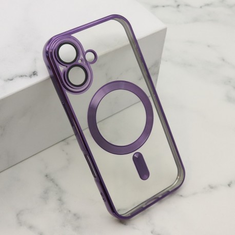 Futrola za iPhone 17 leđa Cam protect MagSafe - ljubičasta