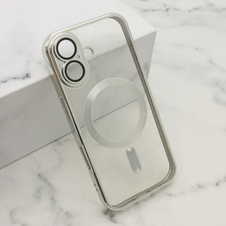 Futrola za iPhone 17 leđa Cam protect MagSafe - srebrna
