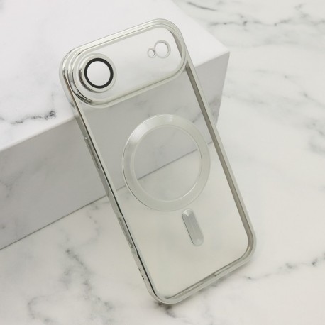 Futrola za iPhone Air leđa Cam protect MagSafe - srebrna