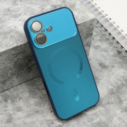 Futrola za iPhone 17 leđa Color metal MagSafe - plava