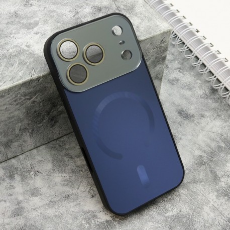 Futrola za iPhone 17 Pro leđa Color metal MagSafe - crna