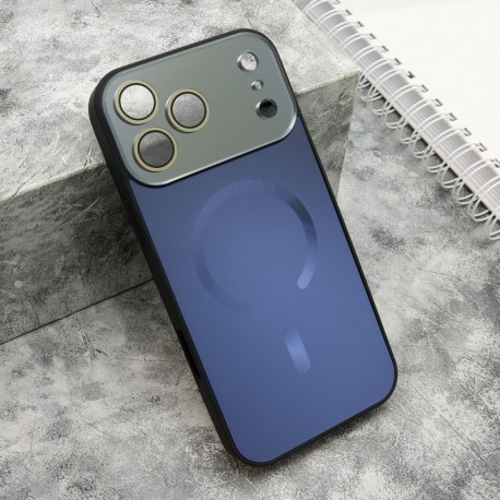 Futrola za iPhone 17 Pro Max leđa Color metal MagSafe - crna