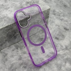 Futrola za iPhone 17 leđa Color ring MagSafe - ljubičasta
