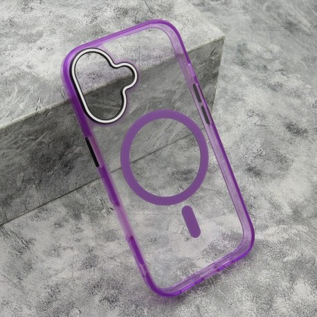 Futrola za iPhone 17 leđa Color ring MagSafe - ljubičasta