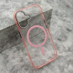 Futrola za iPhone 17 leđa Color ring MagSafe - roza