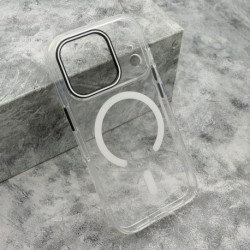 Futrola za iPhone 17 Pro leđa Color ring MagSafe - bela