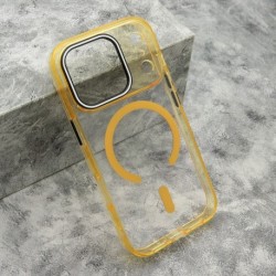 Futrola za iPhone 17 Pro leđa Color ring MagSafe - narandžasta