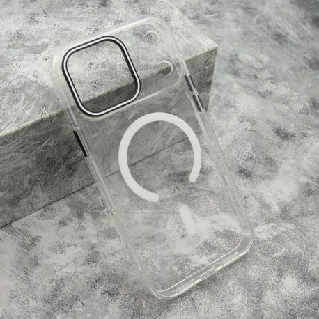 Futrola za iPhone 17 Pro Max leđa Color ring MagSafe - bela