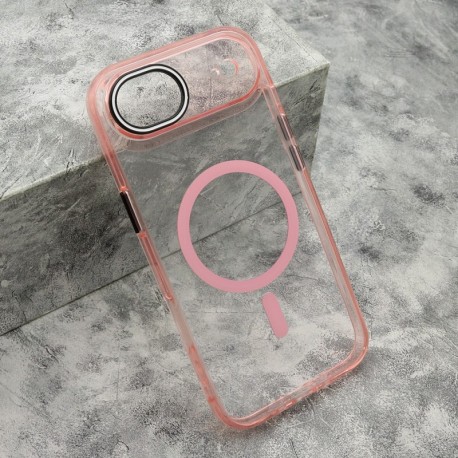Futrola za iPhone Air leđa Color ring MagSafe - roza