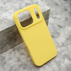 Futrola za iPhone 17 Pro leđa Gentle color - žuta