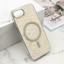 Futrola za iPhone 16e leđa Glam glow MagSafe - zlatna