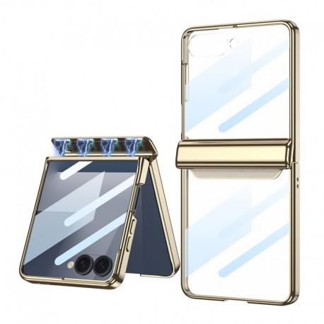 Futrola za Samsung Galaxy Z Flip 7/Flip7 leđa Lines II - zlatna