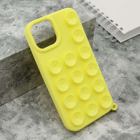 Futrola za iPhone 15 leđa Octobuddy - žuta
