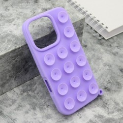 Futrola za iPhone 16 Pro leđa Octobuddy - ljubičasta